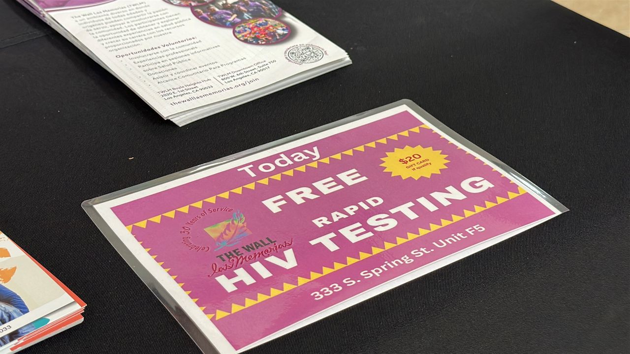 Free HIV testing services provided by The Wall Las Memorias.