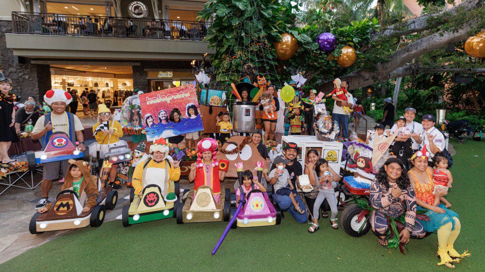 Halloween costume contest at Hawaii Plantation Village