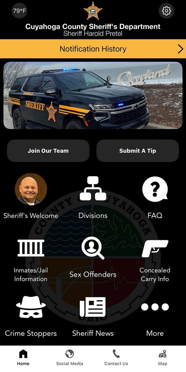 Who is in the Cuyahoga County Jail? There's an app for that