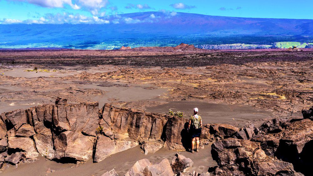 The Air Tour Management Plan focuses on protecting the park's natural and cultural resources, the wilderness, the integrity of Native Hawaiian sacred sites and ceremonial areas, and the visitor experience. (NPS Photo/Janice Wei)