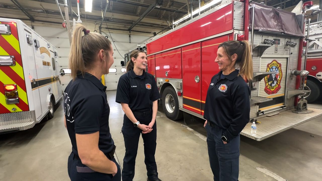 Female firefighters make history in Hamilton