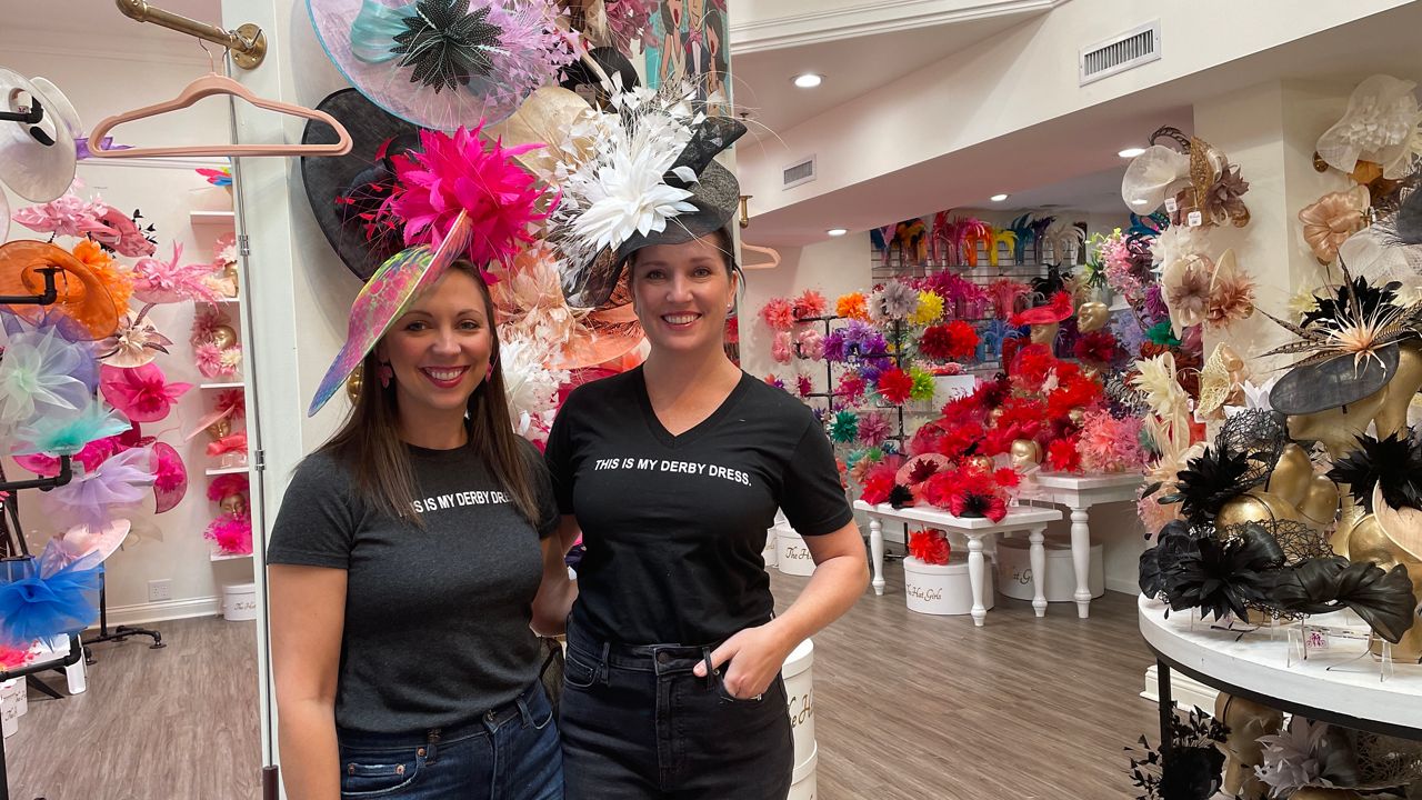 Two Louisville milliners making large impact on track hats