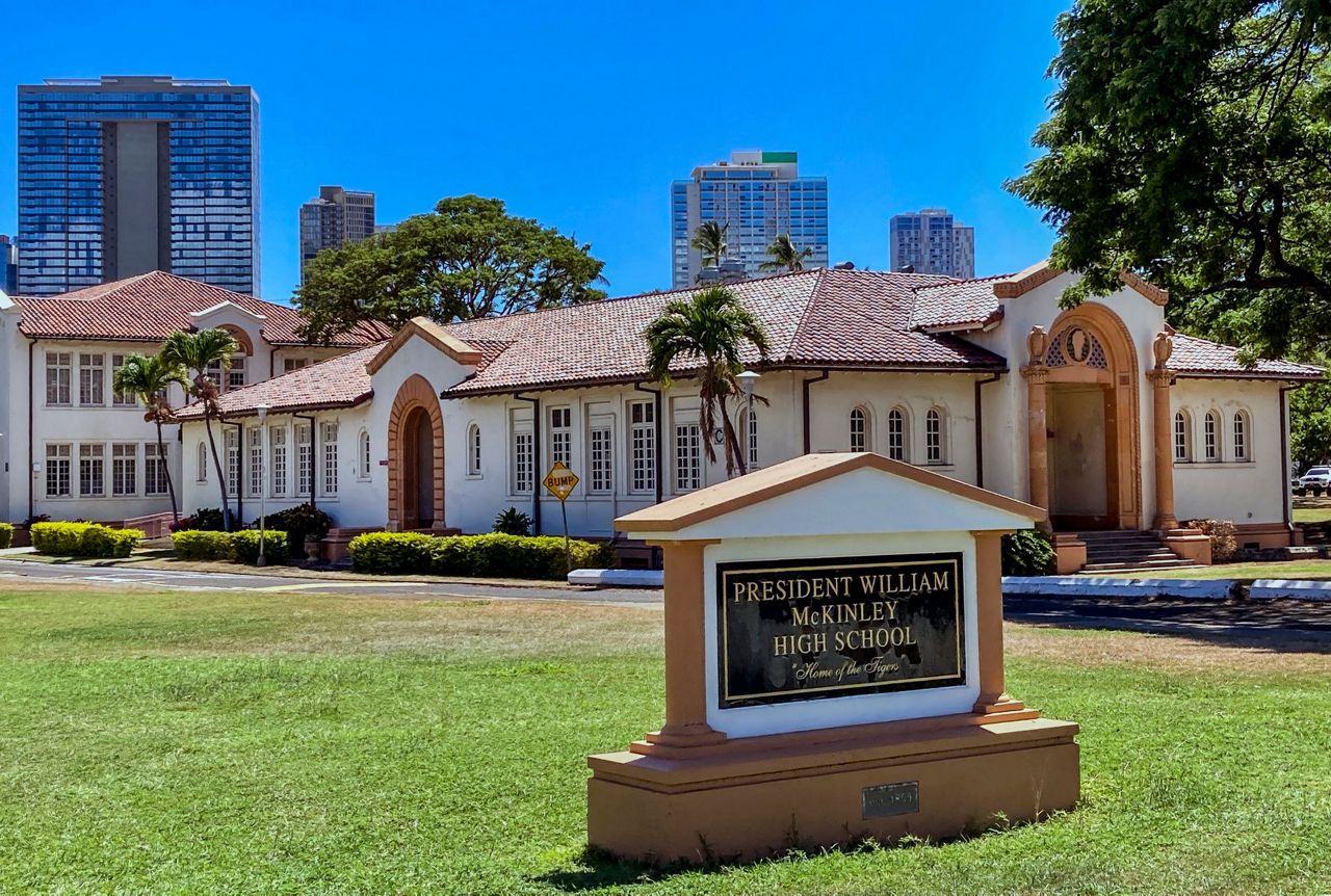 Hawaii school named for US leader muddles alumni identity