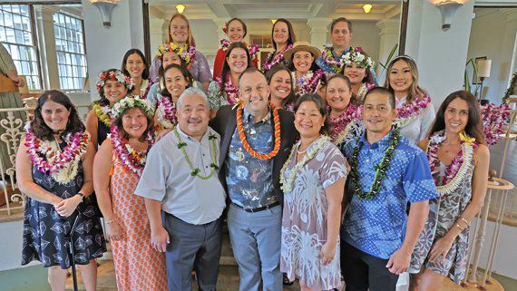 Twenty-one educators throughout Hawaii were recognized on Saturday for meeting the highest standards in teaching. (Photo courtesy of the Hawaii Department of Education)