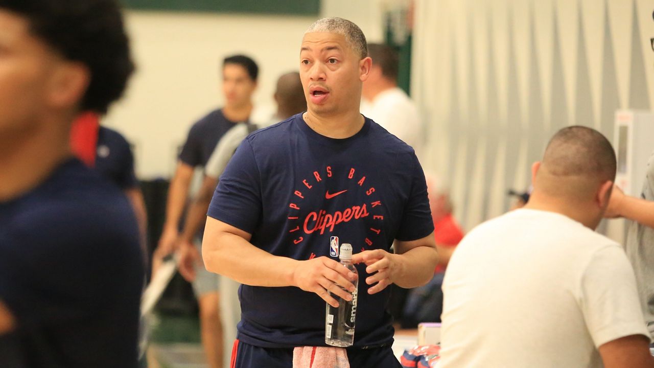 Los Angeles Clippers coach Tyronn Lue made his second trip to Hawaii for preseason training camp.