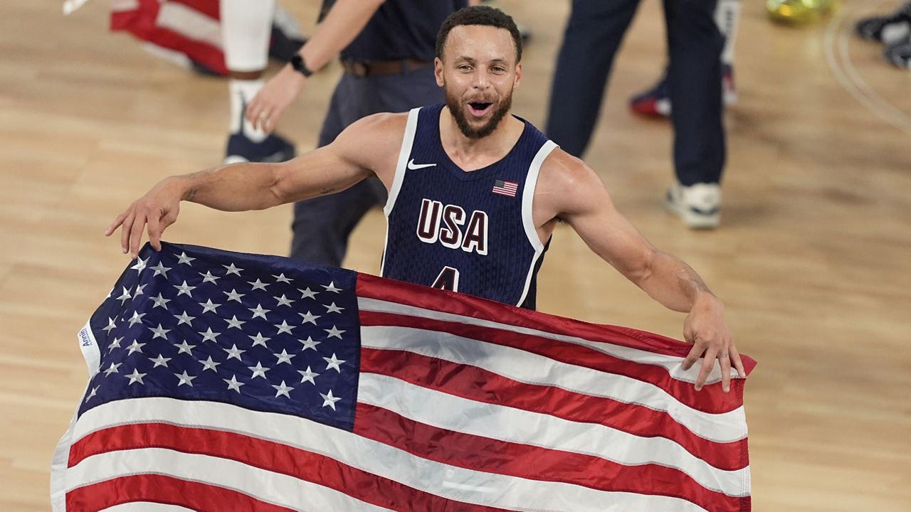 Golden State Warriors guard Stephen Curry is coming off a gold medal performance for Team USA at the Paris Olympics.