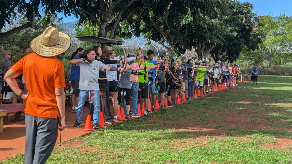 Archery is just one of the many activities being offered in the 2025 Spring Program. (Photo courtesy of Honolulu Department of Parks and Recreation)