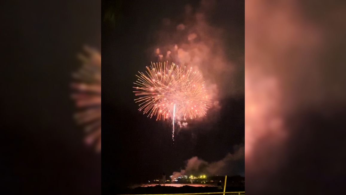 Head's up! Enjoy a Brocade (type of firework) and much more at Hilo and Kailua-Kona Fourth of July events.  (Photo courtesy of the County of Hawaii)