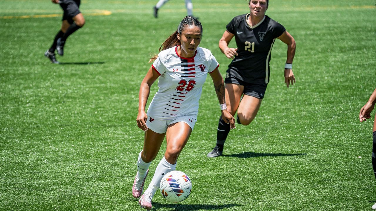 Hawaii Hilo forward Teani Arakawa led the Vulcans with 10 goals and seven assists in 2023.