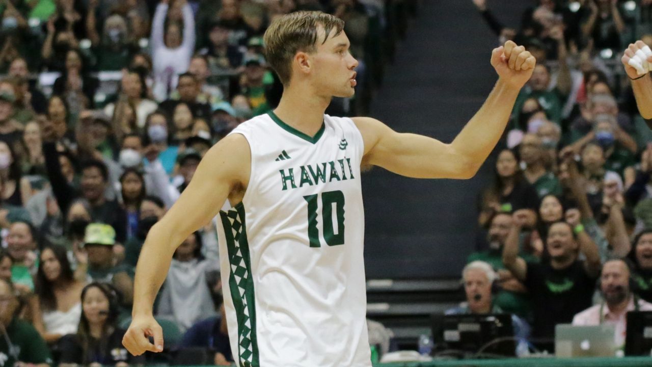 Jakob Thelle won the AVCA Player of the Year, the second UH player in the last three years to take home the top individual national award. 