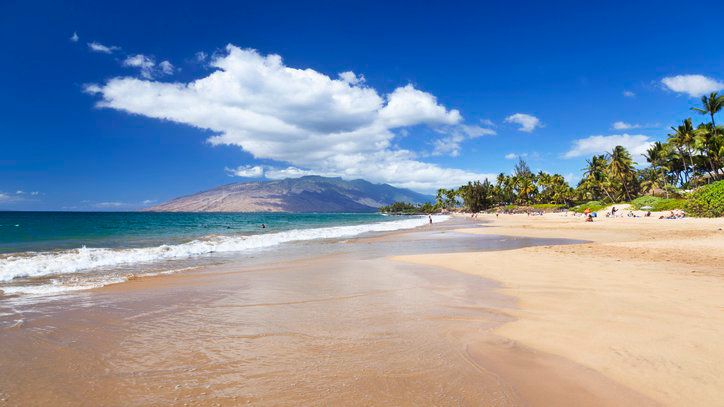 Kamaole Beach in Kihei, Maui. (Getty Images/Michael Utech)