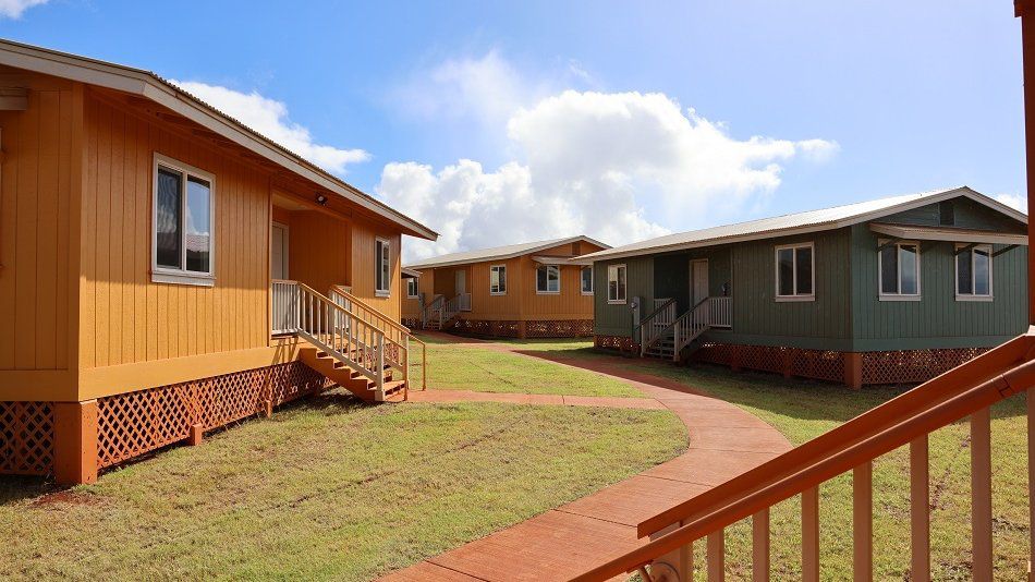 Construction for the Lima Ola Supportive Housing Project began in May 2023 with the blessing ceremony held on Sept. 24, 2024. (courtesy County of Kauai)