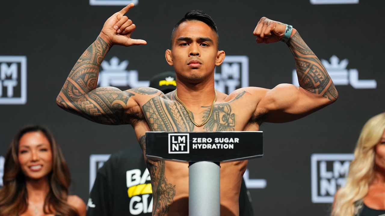 Hawaii's Kai Kamaka III receives family support for PFL semifinals