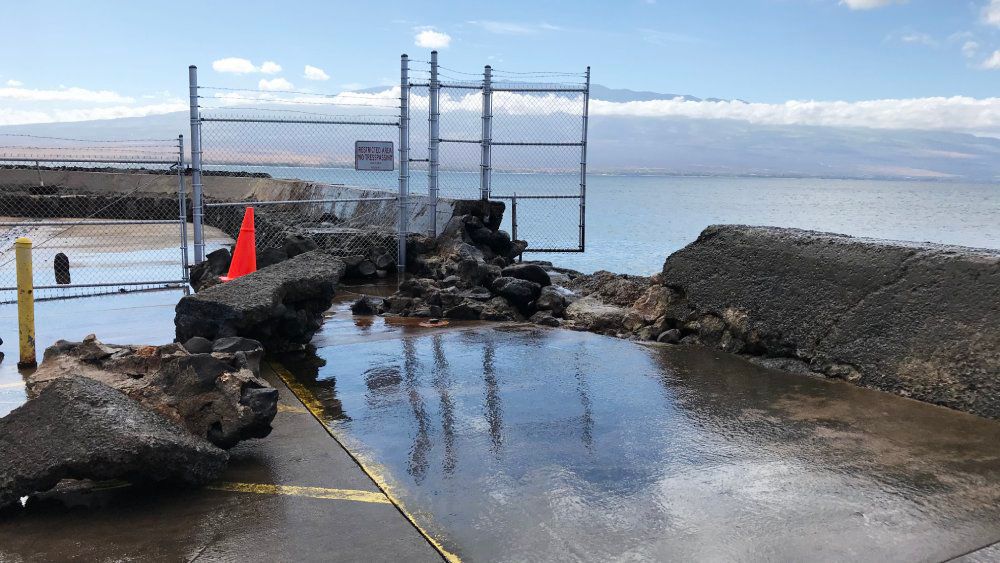 Repairs to Maalaea Harbor seawall begin Feb. 5