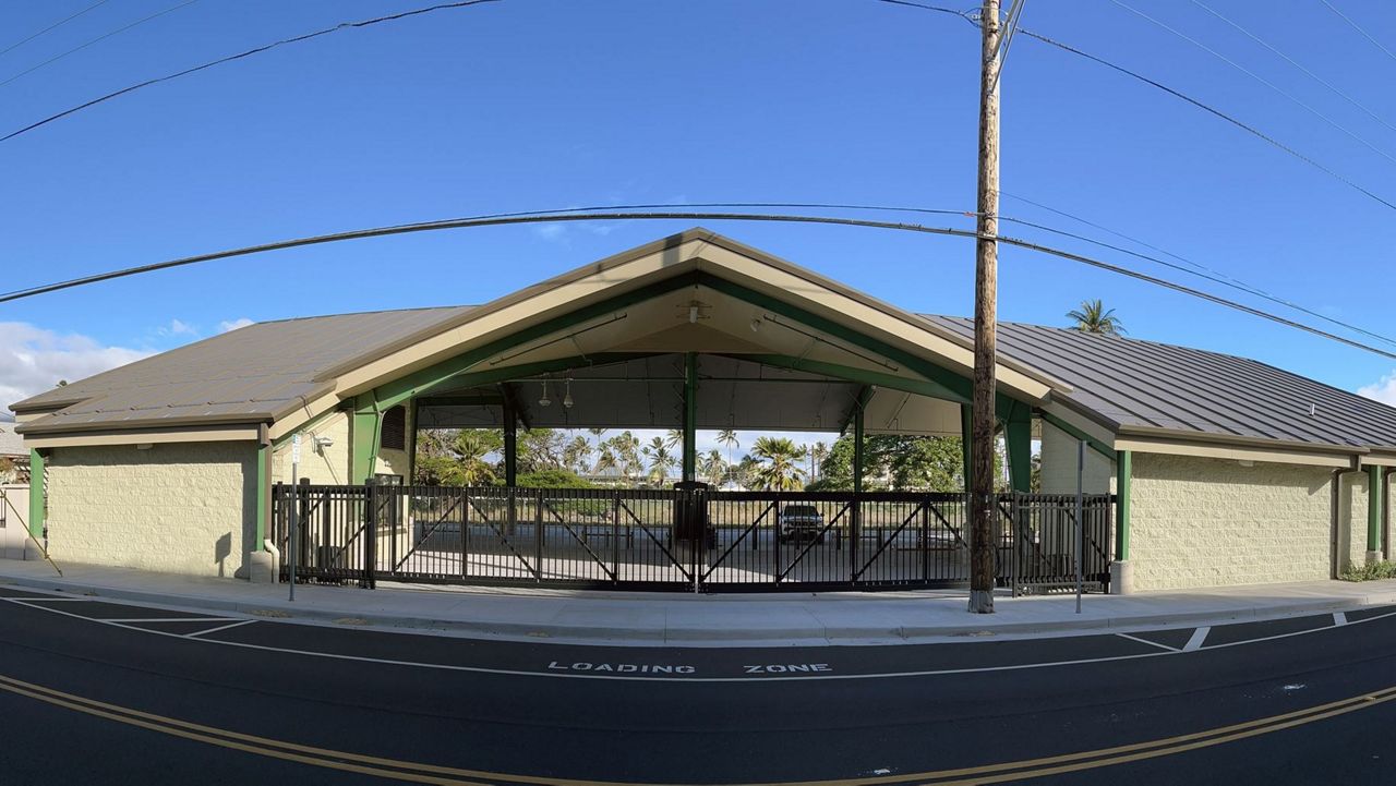 Maui Bus Kahului Transit Center, which opens on Nov. 20, will feature open-air covered seating, restroom facilities and a ticket booth. (Photo courtesy of the County of Maui)