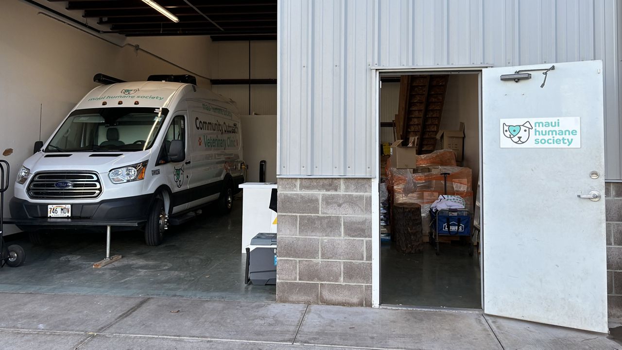 The Lahaina Pet Resource Center at 48 Ulupono Street.  (Photo courtesy of Maui Humane Society)