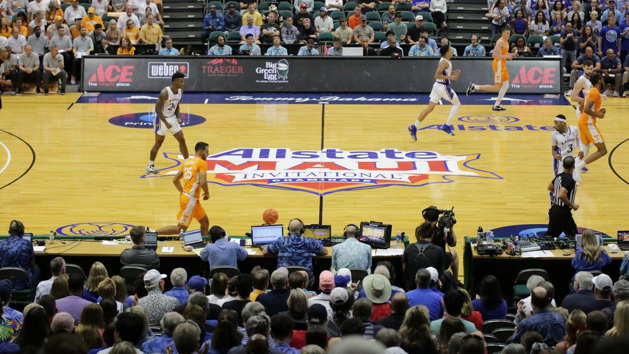 The 2023 Maui Invitational was held at the Stan Sheriff Center on Oahu.