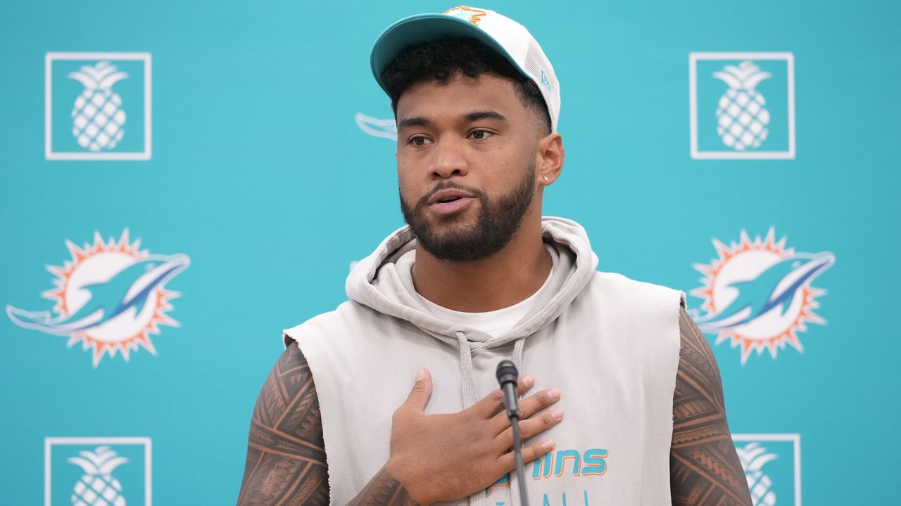 Miami Dolphins quarterback Tua Tagovailoa on Monday spoke to the media for the first time since his concussion against the Buffalo Bills in Week 2.