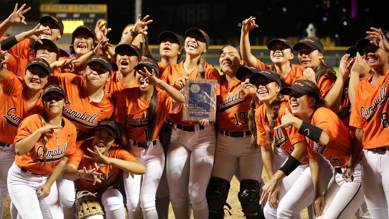 Campbell High celebrated its eighth OIA softball title, and third in the last four editions of the Division I tournament.