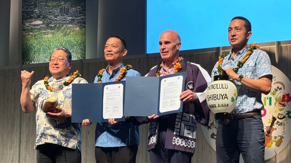 Honolulu gains 9th sister city in Japan with Shibuya