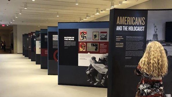 "Americans and the Holocaust" exhibition will continue through October 4 and is open to viewing during Hamilton Library's regular hours. (Courtesy University of Hawaii at Manoa)