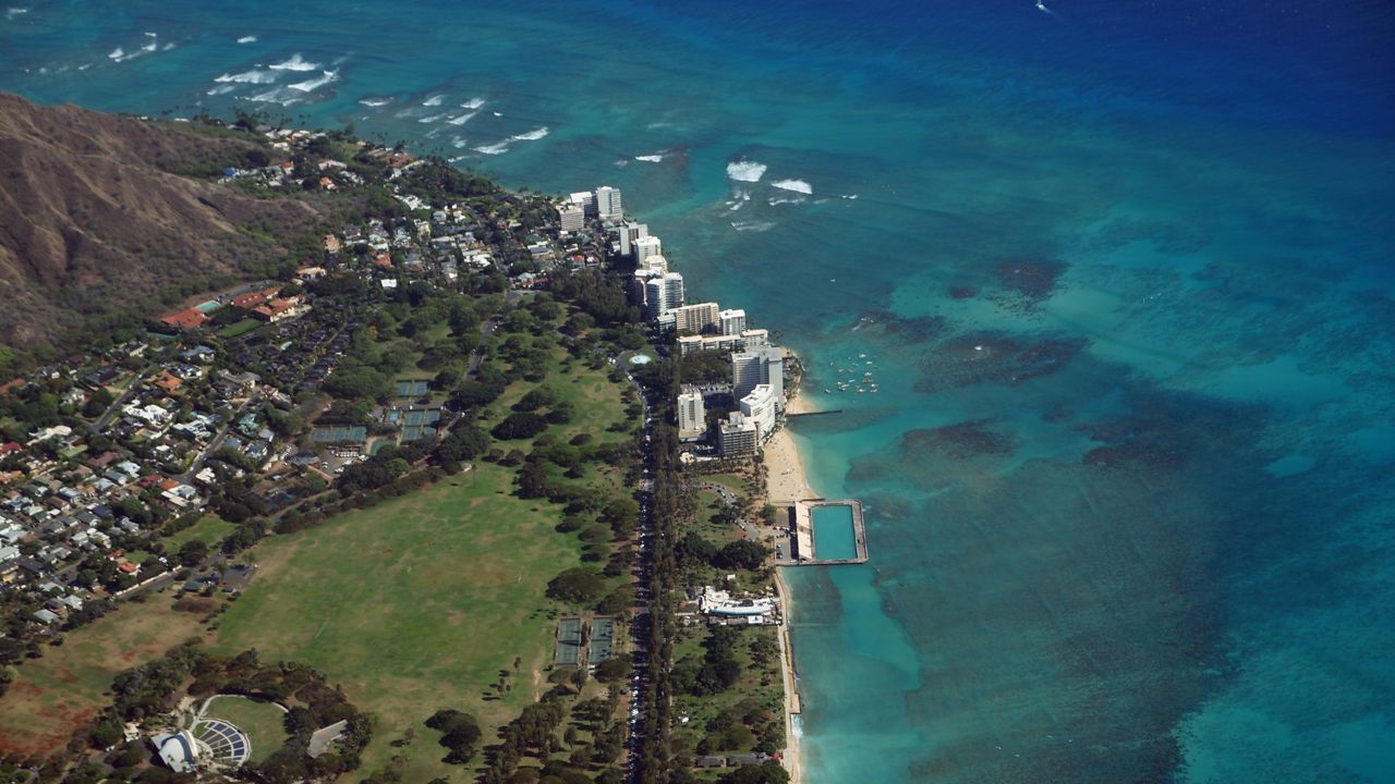 The Honolulu Fire Department, the State of Hawaii Airports Division, and the U.S. Coast Guard searched from the east end of Diamond Head to Nanakuli and from the shoreline to about four miles offshore for the missing kayaker. (Getty Images)