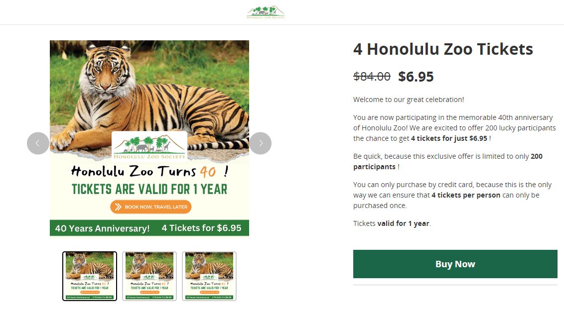 Honolulu Zoo officials warn of scam