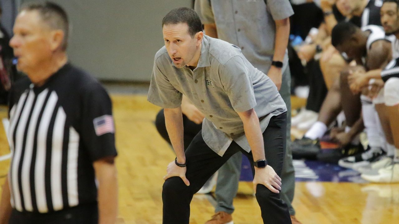 Eran Ganot enters his 10th season as Hawaii men's basketball head coach for the 2024-25 season. 