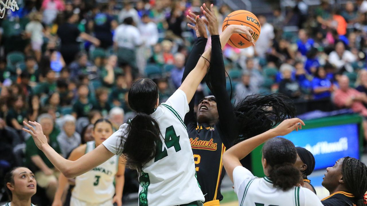 Hawaii women’s basketball team holds off Louisiana-Monroe in home opener