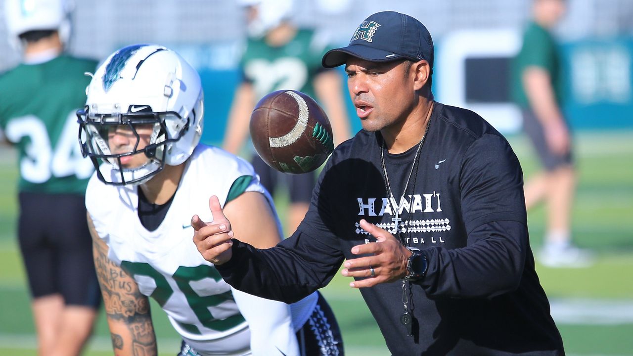 For Hawaii football team, earliest spring ball part of drill