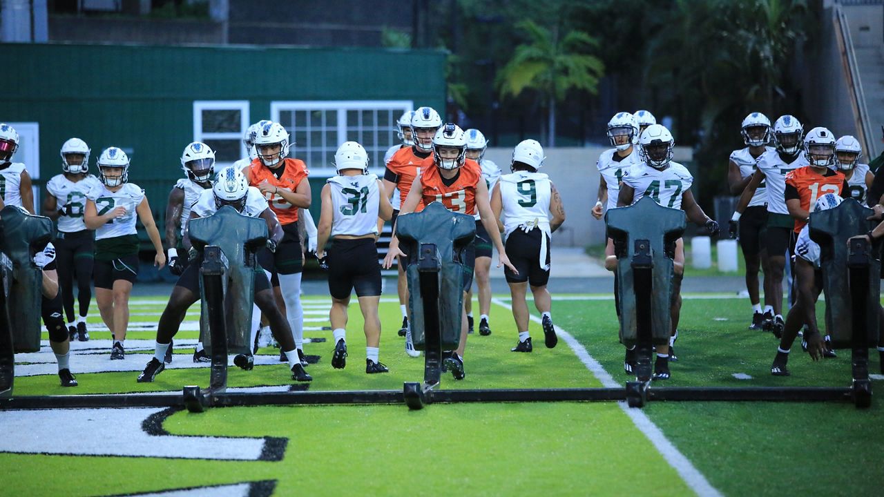 Thurman gets settled with Hawaii football for spring ball