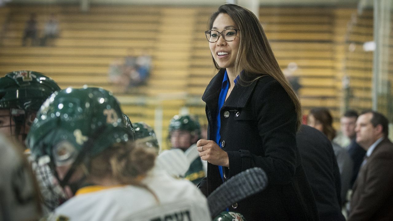 Jessica Koizumi, a former assistant women's hockey coach at the University of Vermont, will conduct a series of clinics for female players on Oahu this month. 