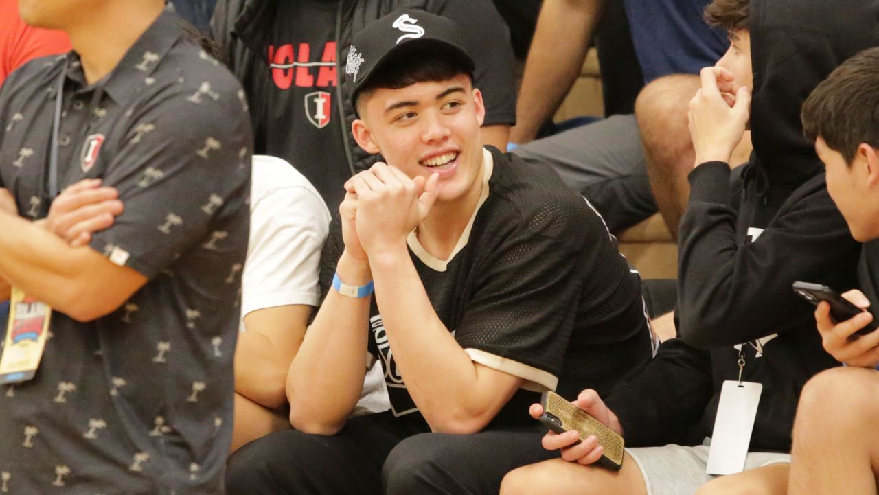 JJ Mandaquit appeared at the Iolani Prep Classic in December 2023.