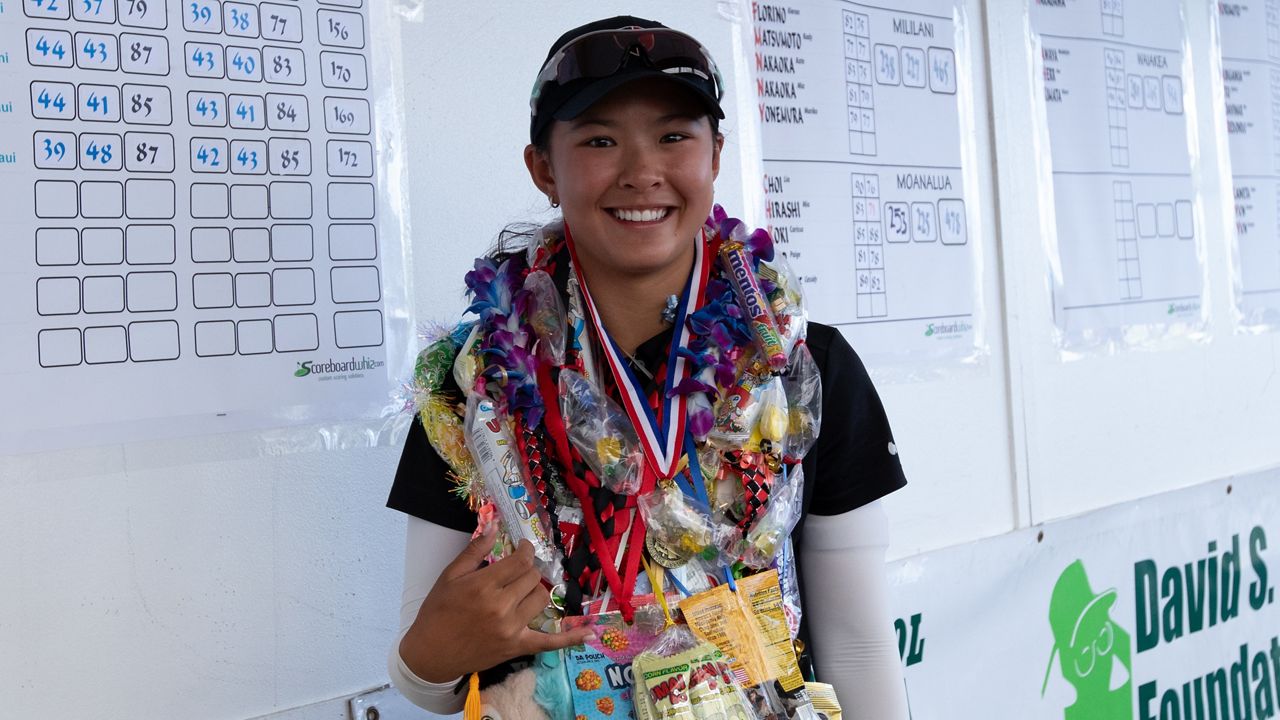 Wong Makes History as Iolani’s First-Ever State Girls Golf Champion