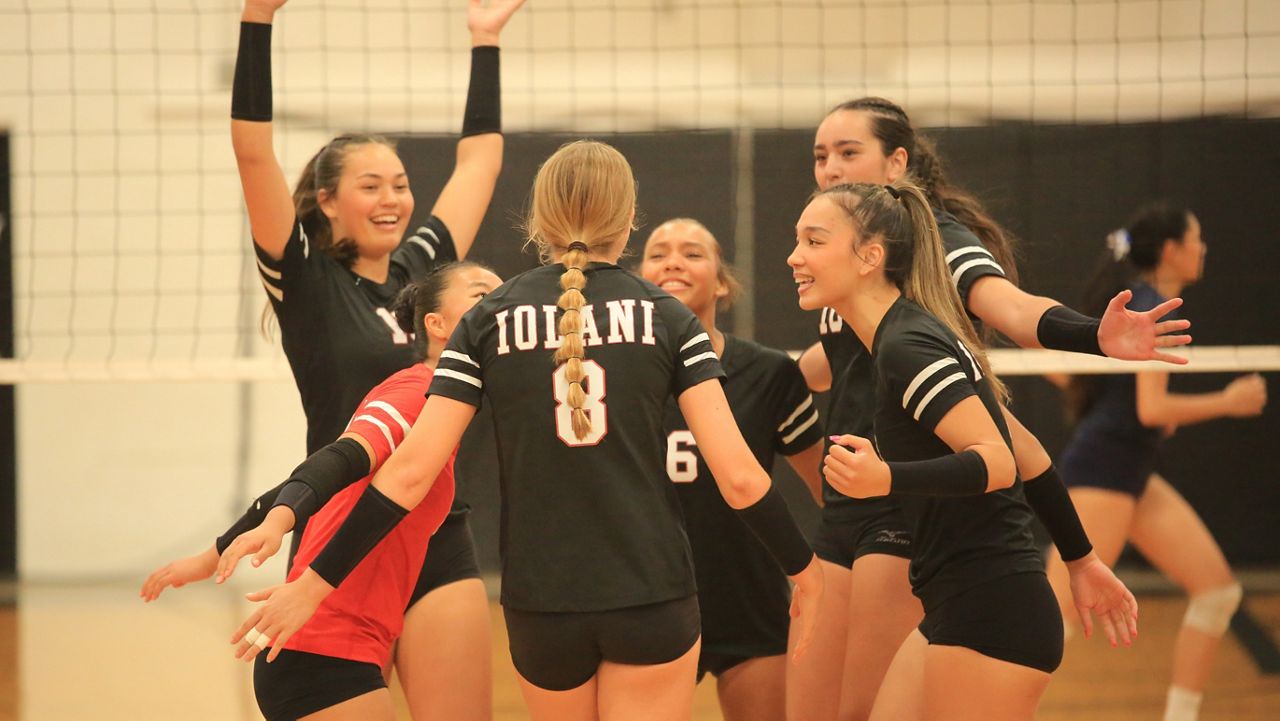 Iolani sweeps Kamehameha for ILH girls volleyball title