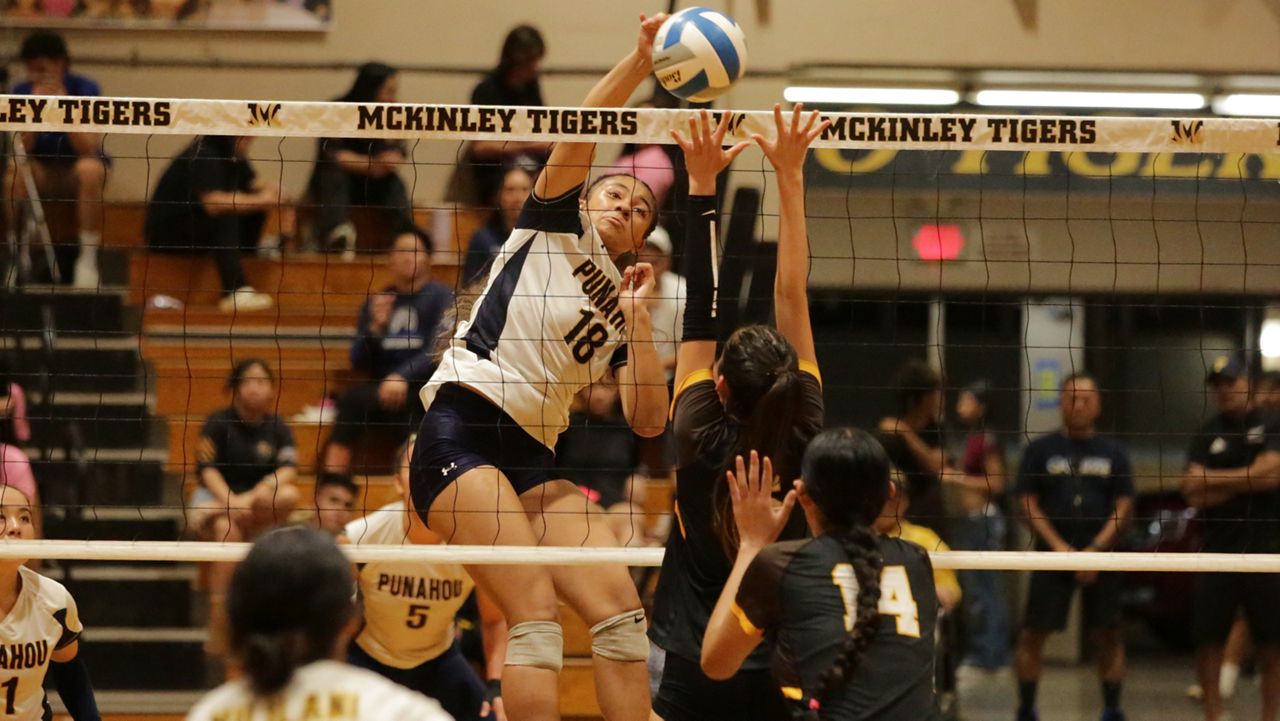 Punahou tops Mililani to reach HHSAA volleyball semifinals