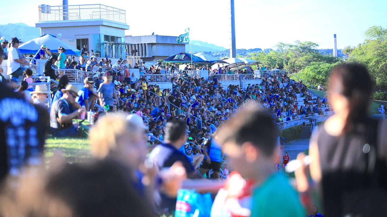 The Hawaii soccer program will host fans at Waipio Peninsula Soccer Stadium for a conference tournament for only the second time in program history on Thursday and Sunday.