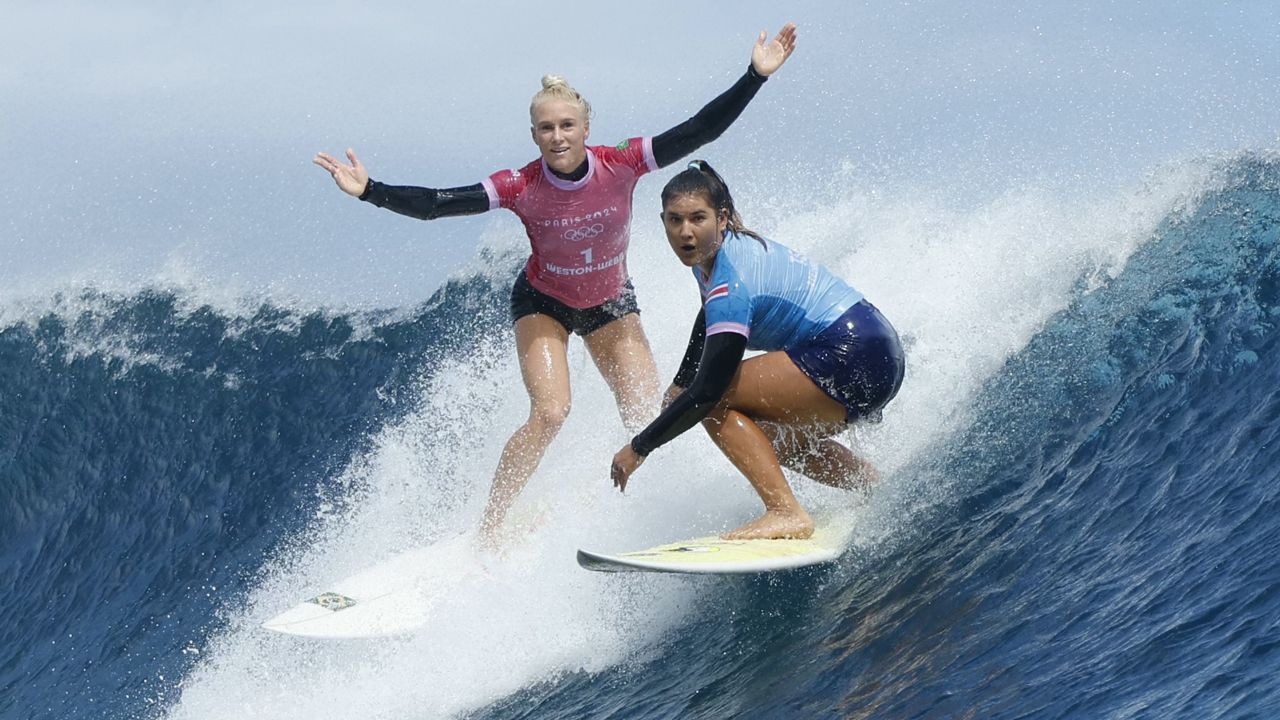 Kauai's Weston-Webb is silver surfer at 2024 Paris Olympics