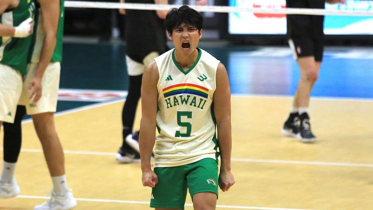 Hawaii libero ‘Eleu Choy is playing in the final Outrigger Volleyball Invitational of his six-year Rainbow Warrior career.