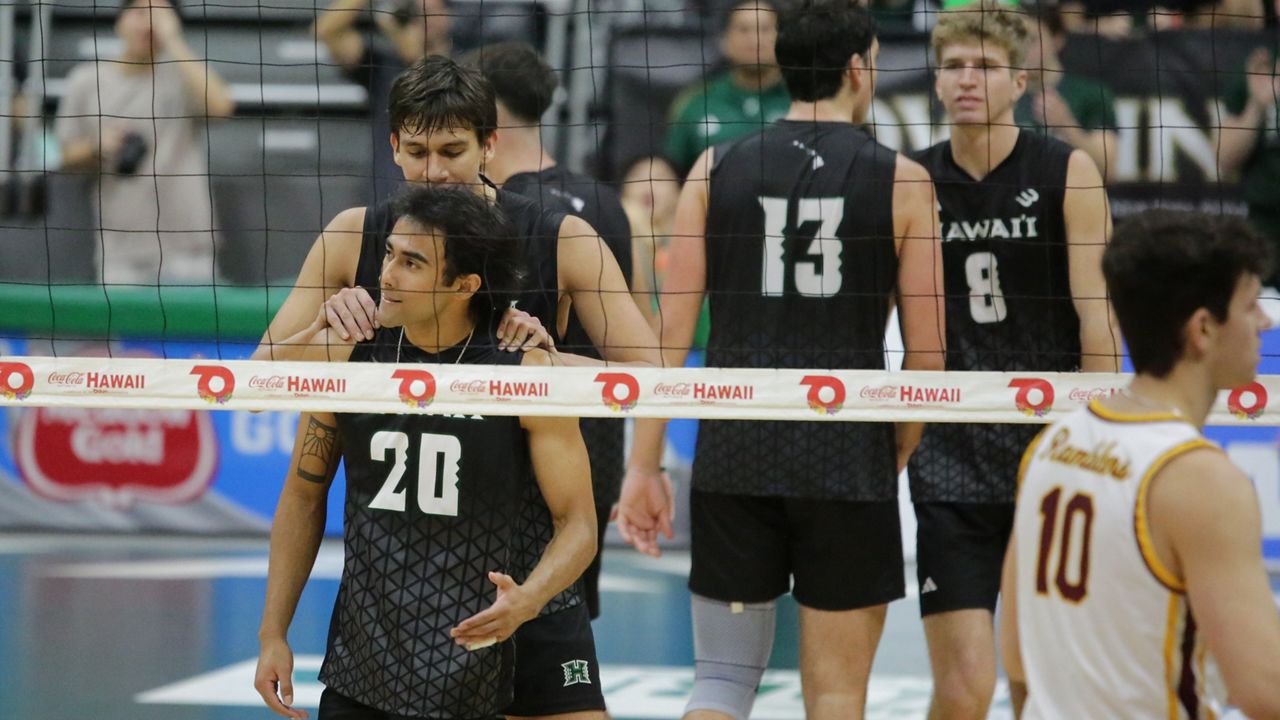 Spotlight shifts in Hawaii men's volleyball 2024 opener
