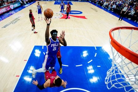 Sixers vs Heat: Joel Embiid's mask has never been made before