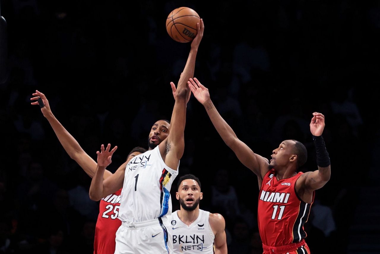 Mikal Bridges scores careerhigh 45, Nets beat Heat 116105