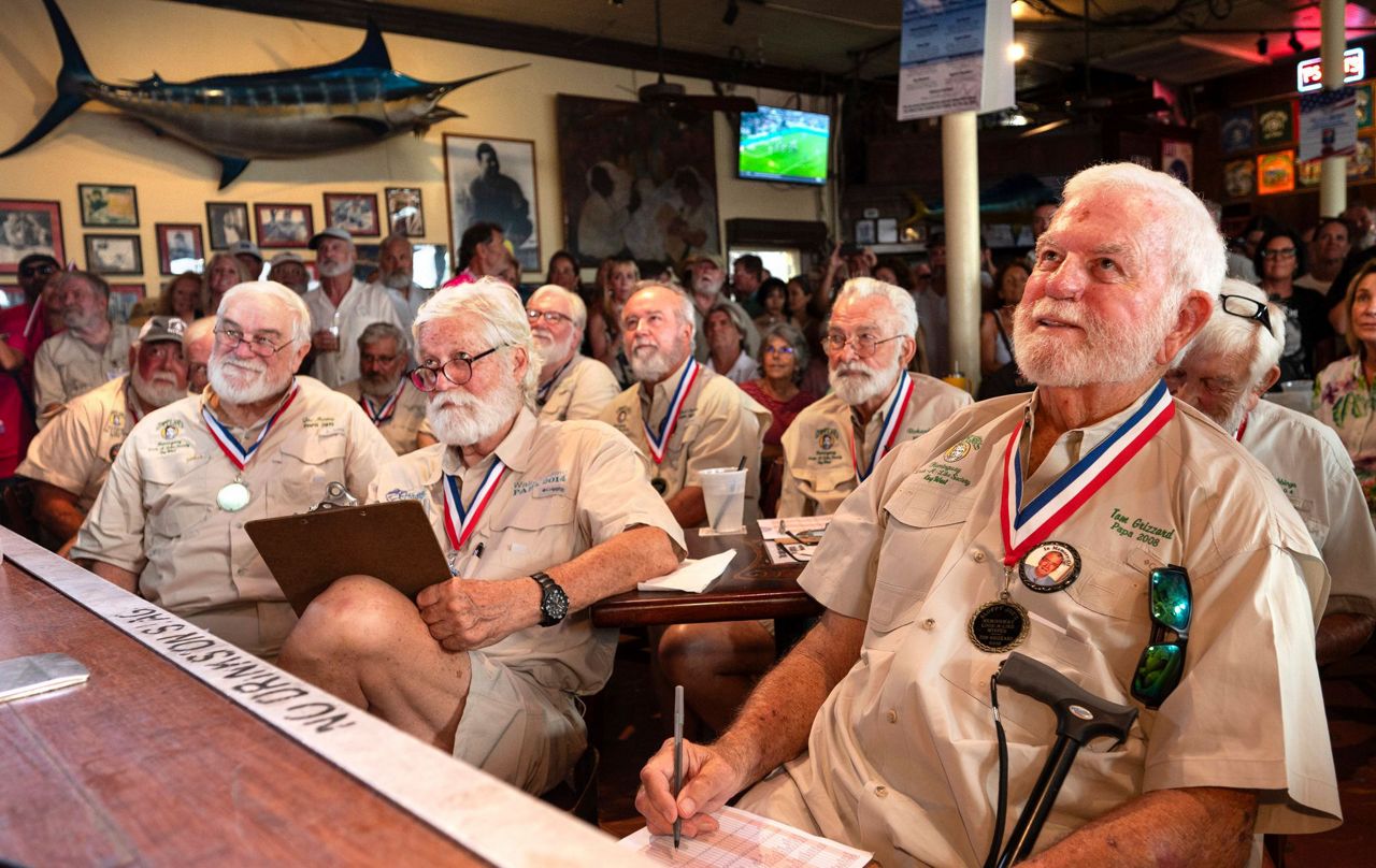 Annual Hemingway Look Alike Contest Begins In Florida Keys