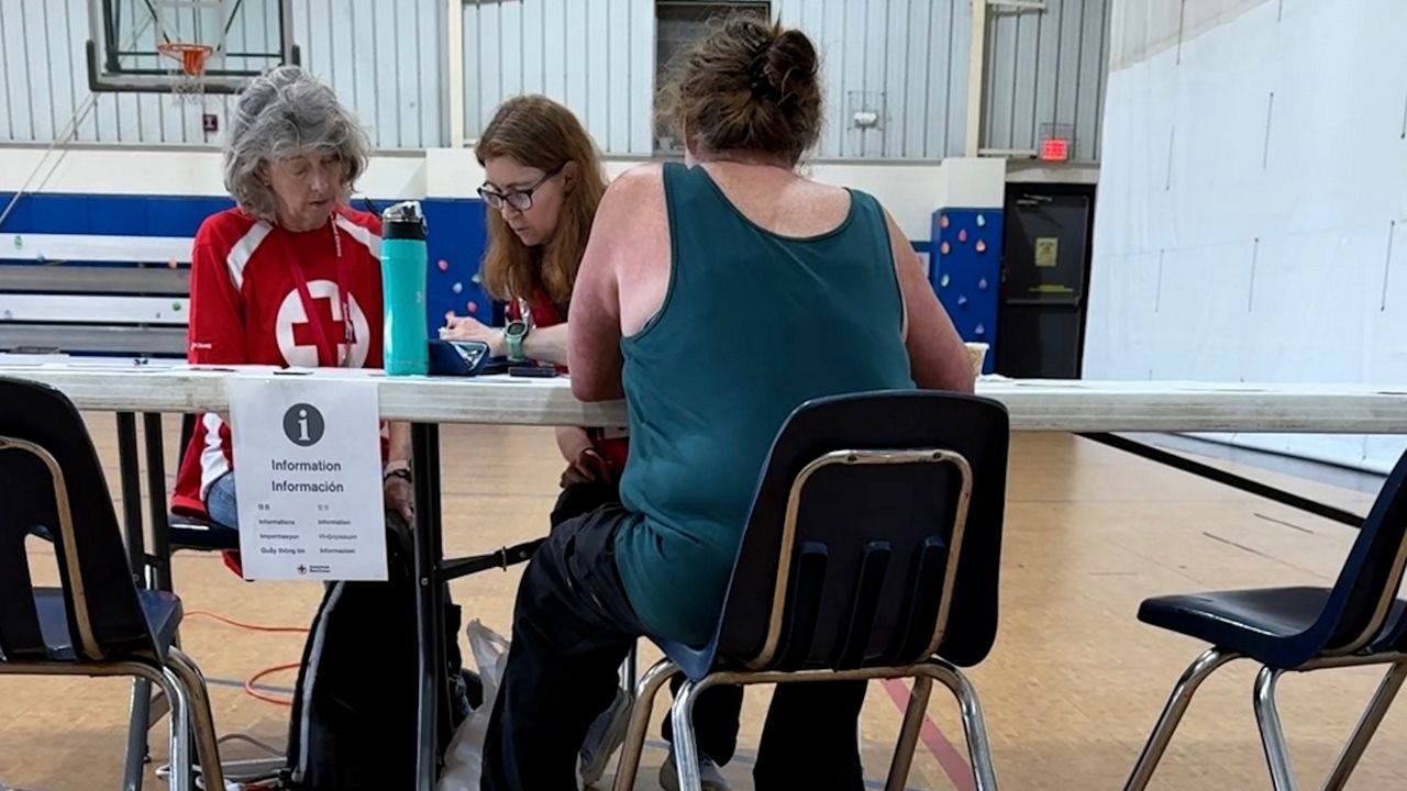 Relief center opens for people hit hard by flooding in Henderson County