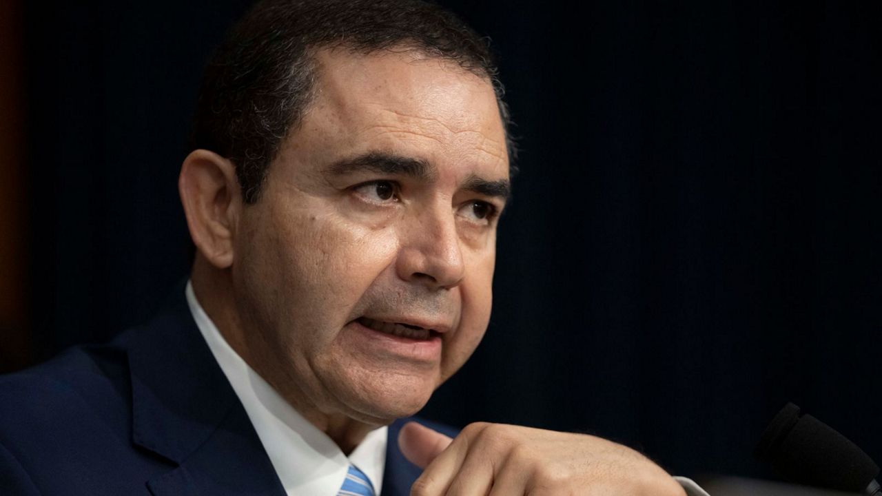 Rep. Henry Cuellar, D-Texas, speaks during a hearing of the Homeland Security Subcommittee of the House Committee on Appropriations on Capitol Hill, April 10, 2024, in Washington. (AP Photo/Mark Schiefelbein, File)