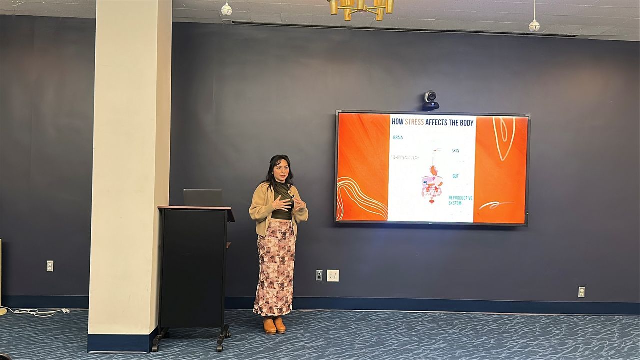 As holiday pressures rise, workshop makes space for mental health