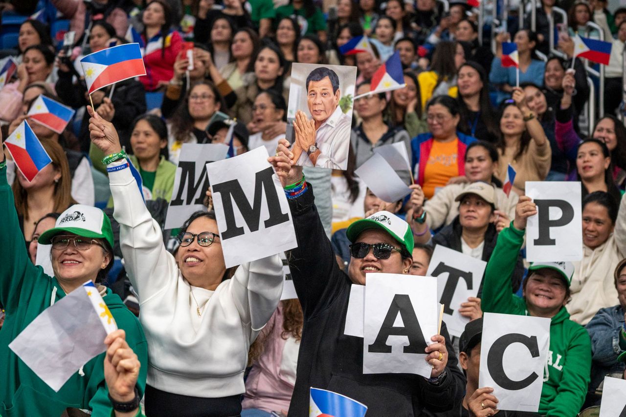 Philippine ex-President Duterte brushes off possible arrest by ICC on a ...