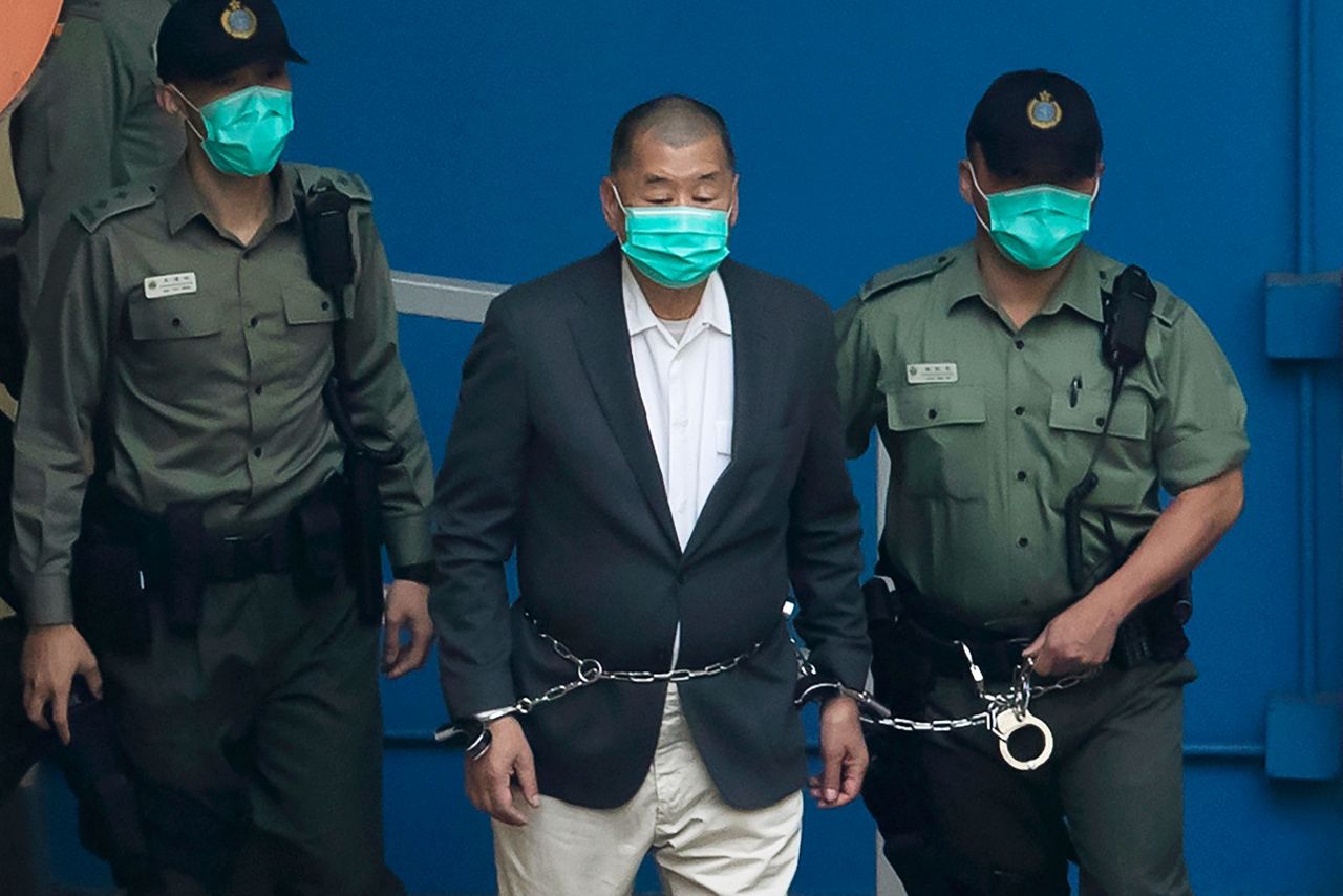 Hong Kong ex-media tycoon Jimmy Lai will be sentenced Monday after national security conviction