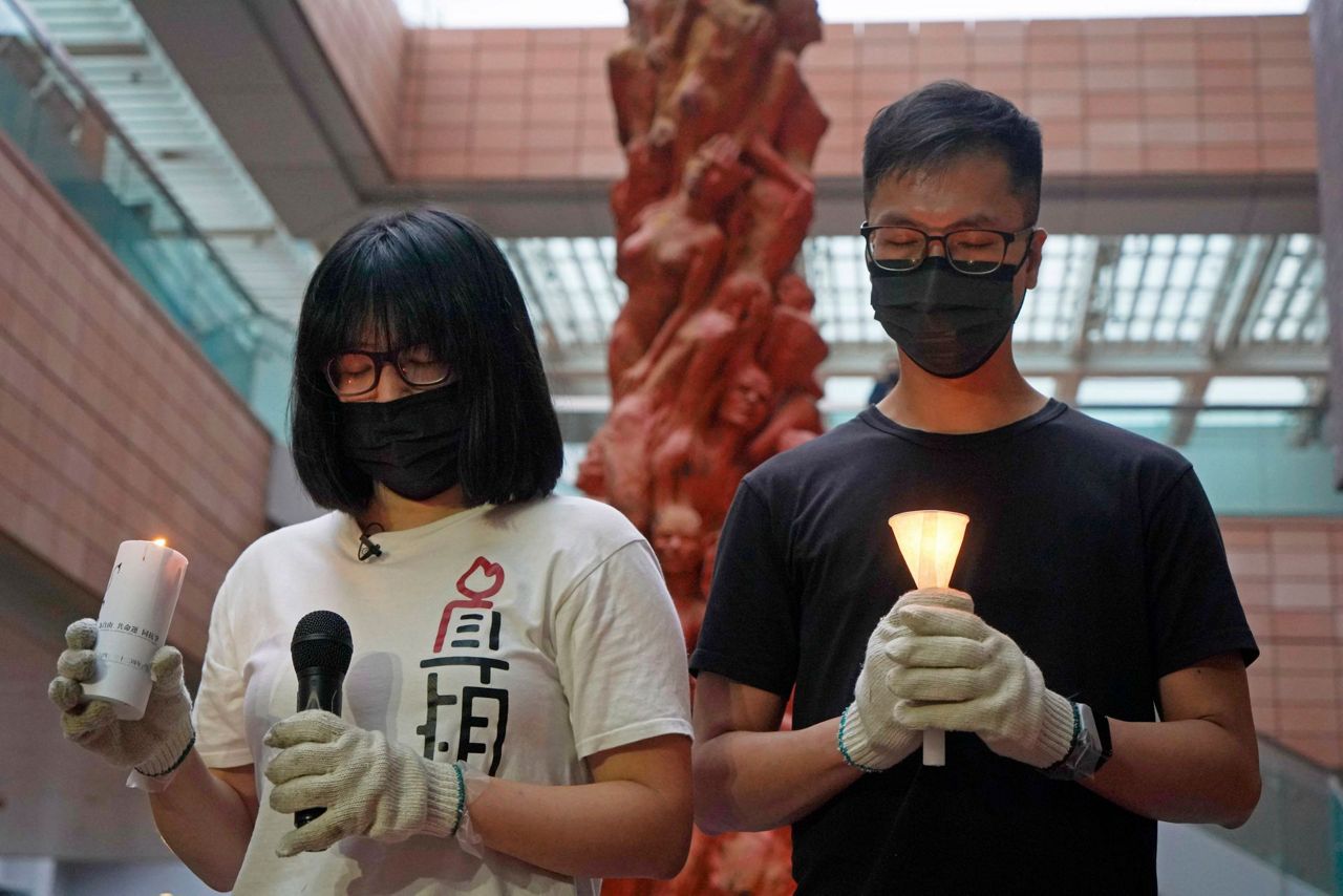 Hong Kong Activist Joshua Wong Sentenced For Tiananmen Vigil