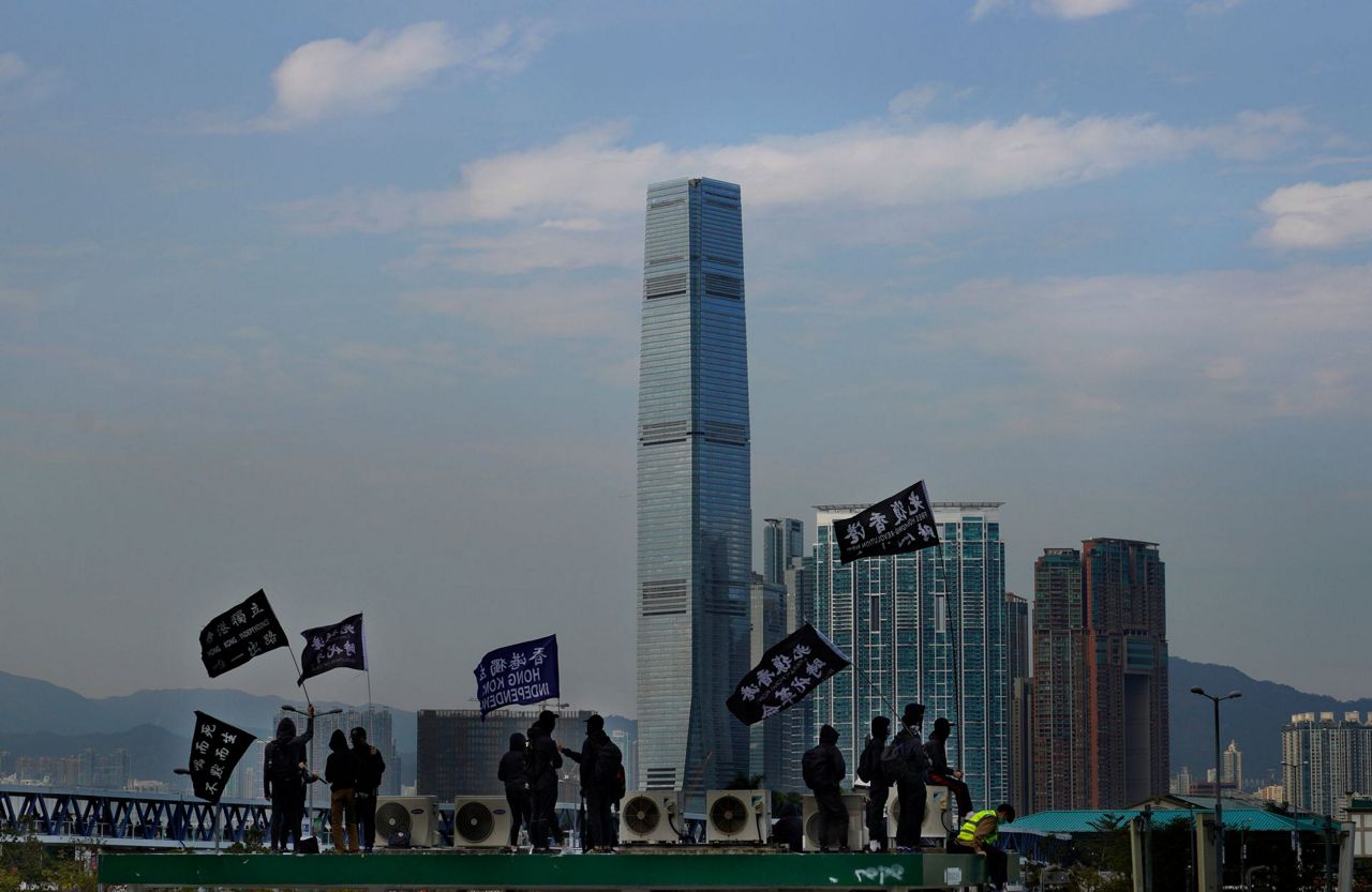Hong Kong rally seeks international support for movement